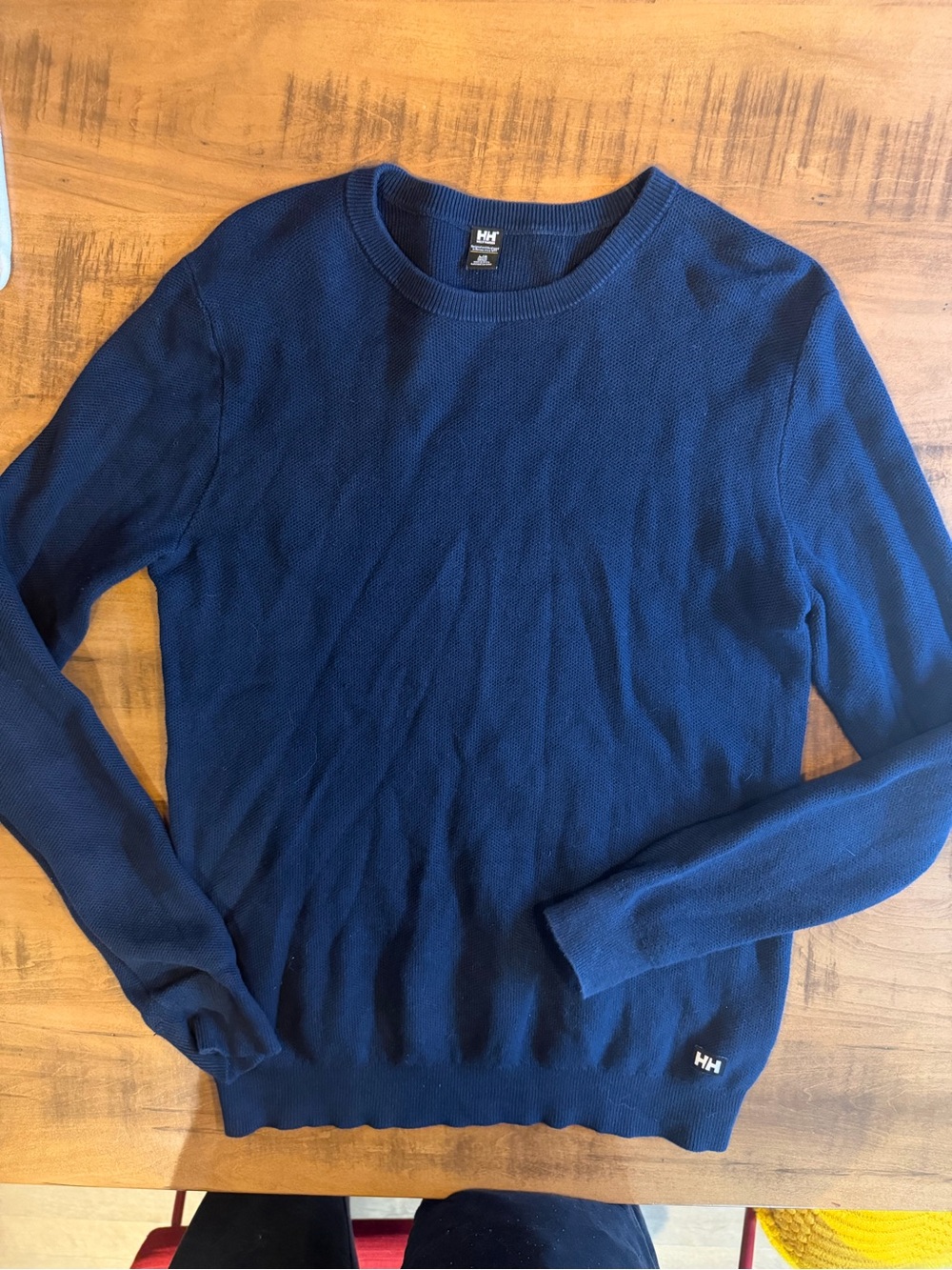 Helly Hansen Navy Crewneck Pullover Sweater